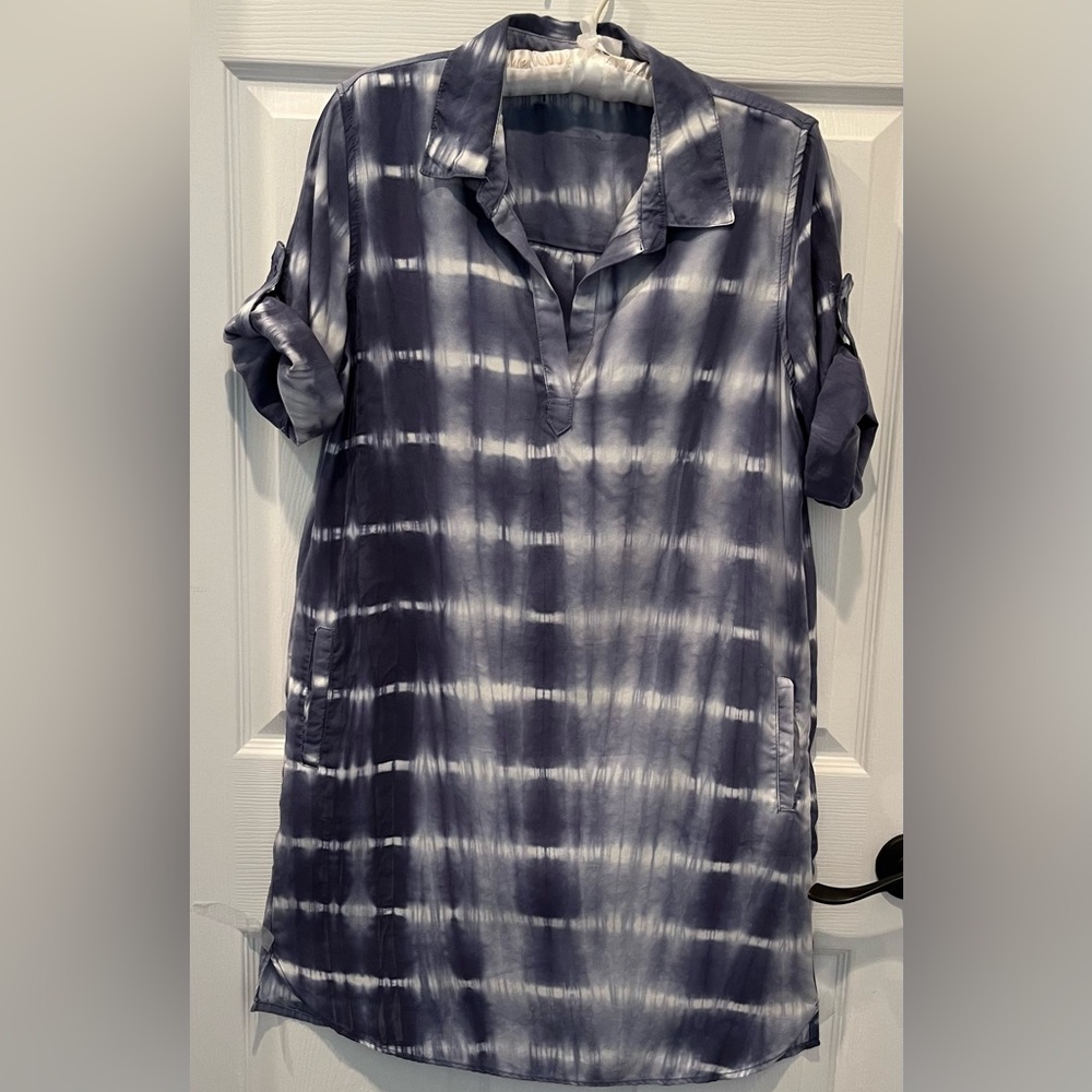 Soft, Tie-died Casual Dress, Size 8